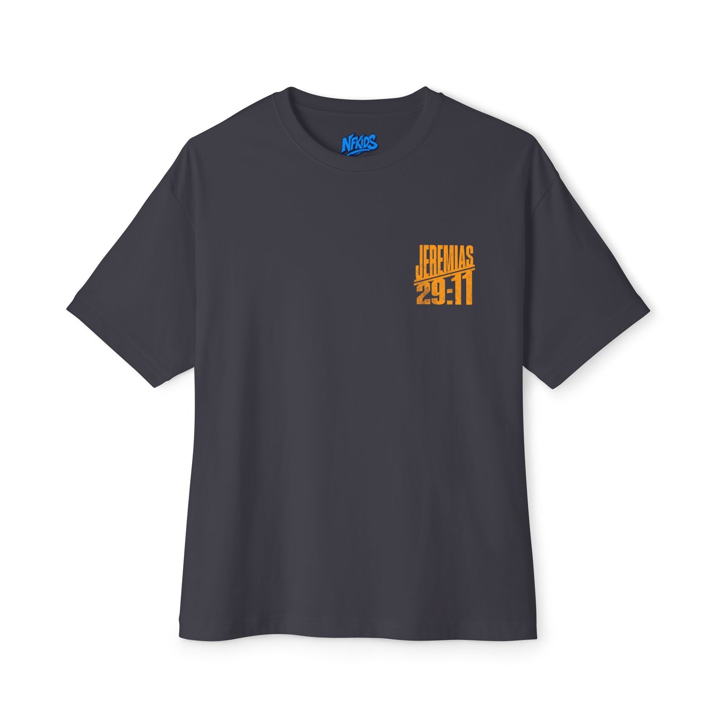 Rendirse No Es Opción Tee — Oversized Boxy Spanish Faith Graphic T-Shirt (Jeremías 29:11)