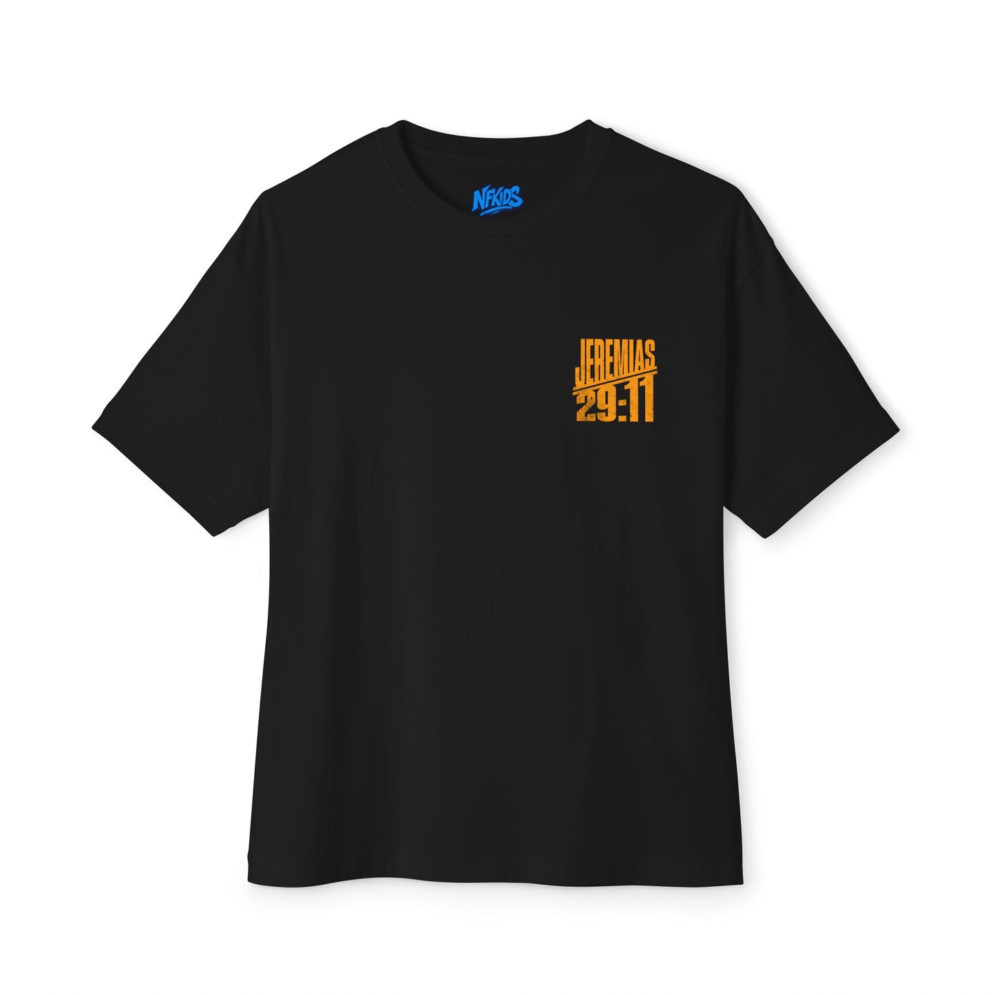 Rendirse No Es Opción Tee — Oversized Boxy Spanish Faith Graphic T-Shirt (Jeremías 29:11)